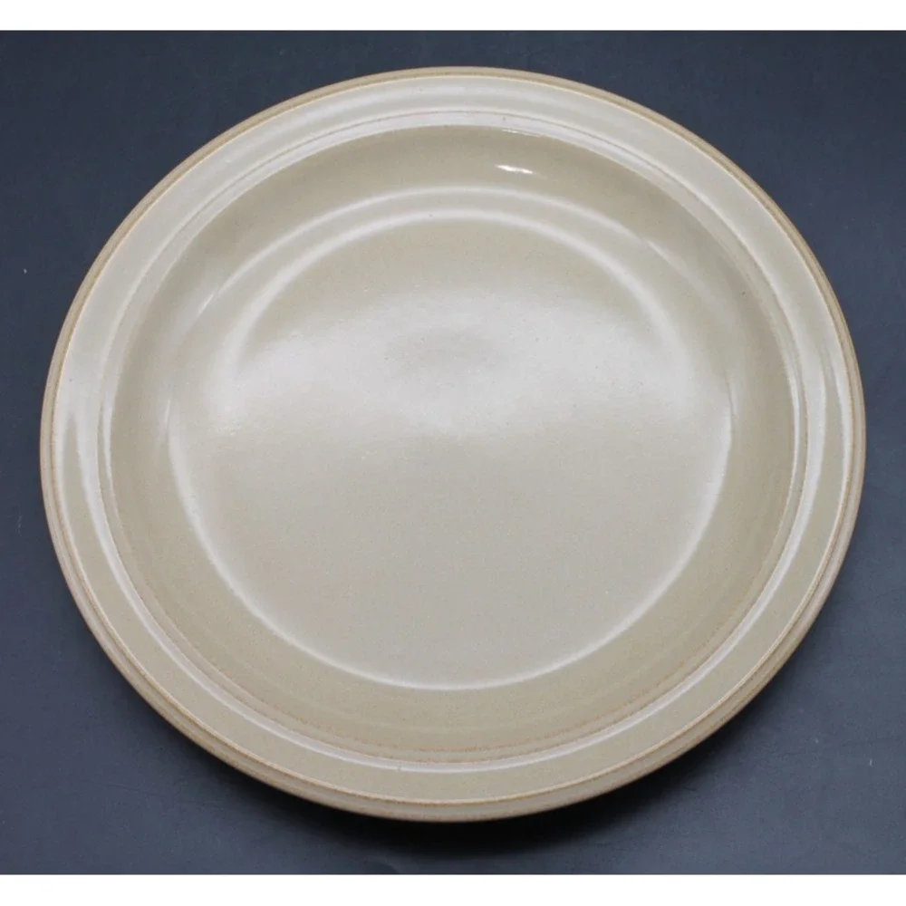 Set of 4 Dansk Sirocco Salad Plates Beige Stoneware 9